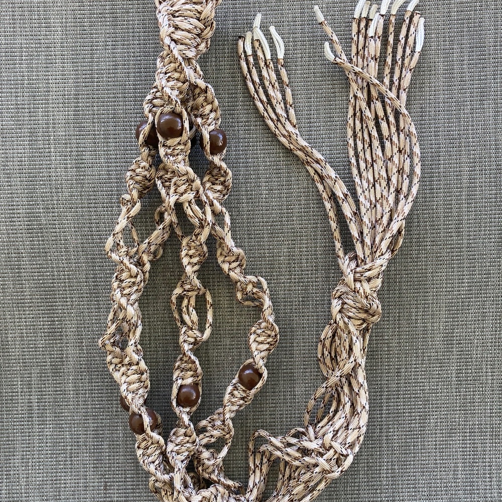 From Holl Old Money Cream Plant Hanger 30in-35in/Unique gifts are here